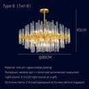 GobekUsa Crystal Chandelier: Elegant Luxury Pendant Lighting for Home, Restaurant & Hotel