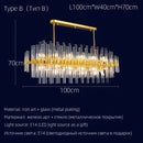 GobekUsa Crystal Chandelier: Elegant Luxury Pendant Lighting for Home, Restaurant & Hotel