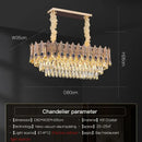 GobekUsa Crystal Chandelier: Elegant & Modern Bedroom & Living Room Lighting