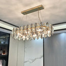 GobekUsa Crystal Chandelier: Elegant Nordic Design for Living, Dining, Bedroom