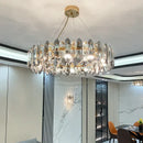 GobekUsa Crystal Chandelier: Elegant Nordic Design for Living, Dining, Bedroom