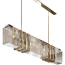 GobekUsa Crystal Chandelier: Elegant Nordic Hanging Lamp for Interior Decoration