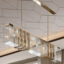 GobekUsa Crystal Chandelier: Elegant Nordic Hanging Lamp for Interior Decoration