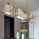 GobekUsa Crystal Chandelier: Elegant Nordic Hanging Lamp for Interior Decoration