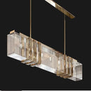 GobekUsa Crystal Chandelier: Elegant Nordic Hanging Lamp for Interior Decoration
