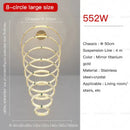 GobekUsa Crystal Chandelier: Elegant Post-Modern Lighting for Living Room & Restaurant