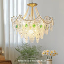 GobekUsa Crystal Chandelier: Elegant Retro Lighting for Bedroom, Dining, Living Room & Cloakroom