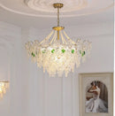 GobekUsa Crystal Chandelier: Elegant Retro Lighting for Bedroom, Dining, Living Room & Cloakroom