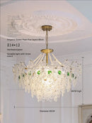 GobekUsa Crystal Chandelier: Elegant Retro Lighting for Bedroom, Dining, Living Room & Cloakroom