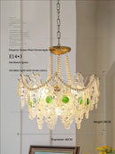 GobekUsa Crystal Chandelier: Elegant Retro Lighting for Bedroom, Dining, Living Room & Cloakroom