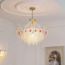 GobekUsa Crystal Chandelier: Elegant Retro Lighting for Bedroom, Dining, Living Room & Cloakroom