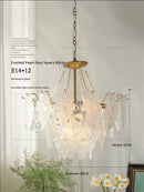 GobekUsa Crystal Chandelier: Elegant Retro Lighting for Bedroom, Dining, Living Room & Cloakroom