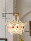 GobekUsa Crystal Chandelier: Elegant Retro Lighting for Bedroom, Dining, Living Room & Cloakroom