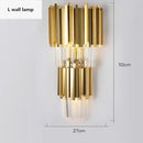 GobekUsa Crystal Chandelier: Elegant Villa Pendant Lights for Living Room and Bedroom