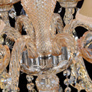 GobekUsa Crystal Chandelier Floor Lamp for Elegant Living Room Decor