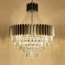 GobekUsa Crystal Chandelier for Duplex Living: Modern Elegance for Hotel, Villa, and Home.