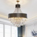 GobekUsa Crystal Chandelier for Duplex Living: Modern Elegance for Hotel, Villa, and Home.