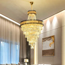 GobekUsa Crystal Chandelier for Duplex Villa Hotel Club Banquet Hall Engineering Lighting