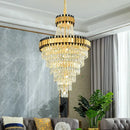 GobekUsa Crystal Chandelier for Duplex Villa Hotel Club Banquet Hall Engineering Lighting