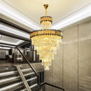 GobekUsa Crystal Chandelier for Duplex Villa Hotel Club Banquet Hall Engineering Lighting