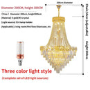 GobekUsa Crystal Chandelier for Duplex & Villa Living Rooms