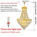 GobekUsa Crystal Chandelier for Duplex & Villa Living Rooms