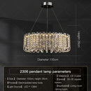 GobekUsa Crystal Chandelier for Elegant European Living Spaces
