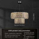 GobekUsa Crystal Chandelier for Elegant European Living Spaces