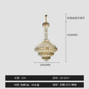 GobekUsa Crystal Chandelier for High-End Designer Duplex Living Room
