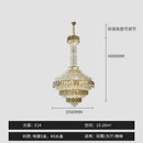 GobekUsa Crystal Chandelier for High-End Designer Duplex Living Room