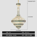 GobekUsa Crystal Chandelier for High-End Designer Duplex Living Room