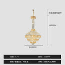 GobekUsa Crystal Chandelier for High-End Designer Duplex Living Room