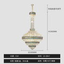 GobekUsa Crystal Chandelier for High-End Designer Duplex Living Room