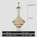 GobekUsa Crystal Chandelier for High-End Designer Duplex Living Room