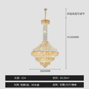 GobekUsa Crystal Chandelier for High-End Designer Duplex Living Room