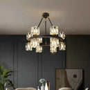 GobekUsa Crystal Chandelier for Living and Dining Room Lighting