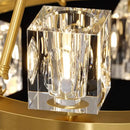 GobekUsa Crystal Chandelier for Living and Dining Room Lighting