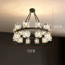 GobekUsa Crystal Chandelier for Living and Dining Room Lighting