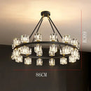 GobekUsa Crystal Chandelier for Living and Dining Room Lighting