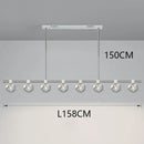 GobekUsa Crystal Chandelier for Living and Dining Room, Luxury Pendant Lamp and Ceiling Light