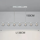 GobekUsa Crystal Chandelier for Living and Dining Room, Luxury Pendant Lamp and Ceiling Light