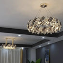 GobekUsa Crystal Chandelier for Living & Dining Room, Luxury Ceiling Light Fixture