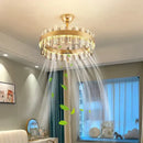 GobekUsa Crystal Chandelier for Living Room Bedroom Dining - Energy-saving Light Luxury Lamps