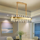 GobekUsa Crystal Chandelier for Living Room Bedroom Dining - Energy-saving Light Luxury Lamps