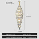 GobekUsa Crystal Chandelier for Luxe Modern European Villa Decor
