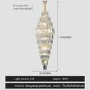 GobekUsa Crystal Chandelier for Luxe Modern European Villa Decor
