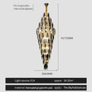 GobekUsa Crystal Chandelier for Luxe Modern European Villa Decor