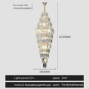 GobekUsa Crystal Chandelier for Luxe Modern European Villa Decor