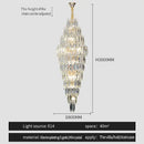 GobekUsa Crystal Chandelier for Luxe Modern European Villa Decor