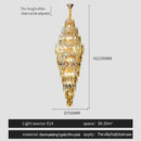GobekUsa Crystal Chandelier for Luxe Modern European Villa Decor